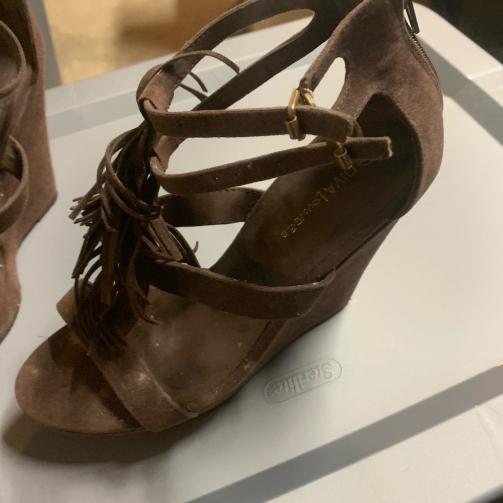 Suede wedges - Picture 2 of 3